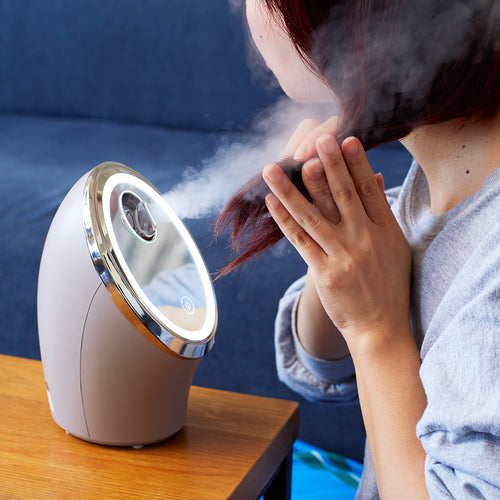 初心者でも使いやすい「フェイシャルナノスチーマー」