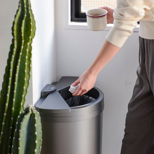 【アウトレット品】ラクチンすぎる自動開閉ゴミ箱